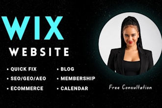 edit wix website revamp wix site redesign your wix website to luxury wix website