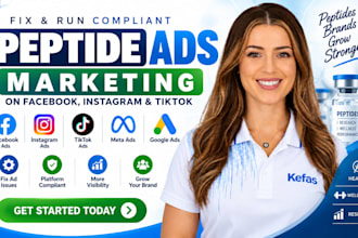 fix peptide ads, compliant peptide marketing on facebook instagram and tiktok