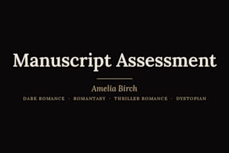 complete a manuscript assessment