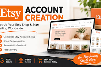do etsy account creation etsy store setup etsy verification for any country
