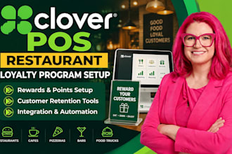 set up clover pos restaurant loyalty program and rewards