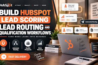 build hubspot lead scoring lead routing and qualification workflows