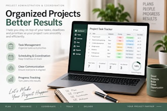 provide project coordination support
