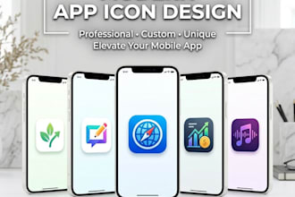 design a modern and professional app icon