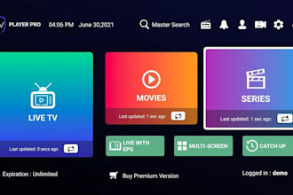rebrand ibo player and smarters pro for android and firestick with admin panel