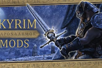 create custom game mods, scripting, weapons, armor for skyrim, fallout 4, gta 5