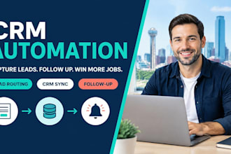 automate CRM lead capture and follow up for contractors