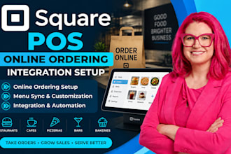 set up square pos online ordering integration