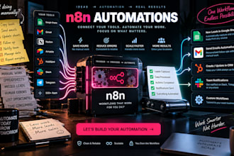 build n8n lead capture and follow up automations