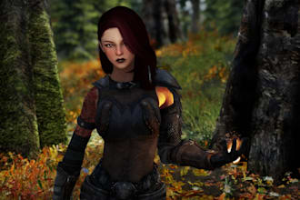 mod skyrim se ae with custom weapons armor quests npcs nolvus 3ba bodyslide