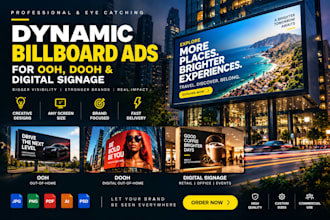 create dynamic billboard ads for ooh, dooh and digital signage