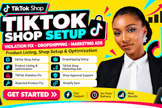setup tik tok shop fix tiktok violation dropshipping tiktok shop marketing ads