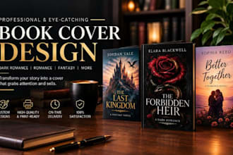 design dark romance book cover fantasy erotica book cover design