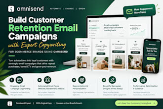 build customer retention email campaigns copywriting omnisend ecommerce brands