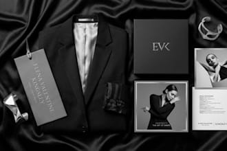 create a modern minimalist luxury logo in short time
