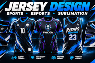 jersey design sports jersey esports jersey sublimation jersey design