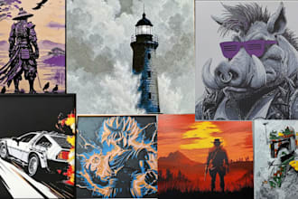 custom hueforge filament painting wall art 3d printables, decor from your image