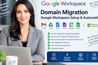 google domain migration workplace docs form calender sheet microsoft automation