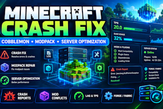 manage crash cobblemon modpack issues linecraft serve optimization lag reduction