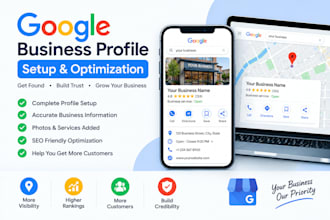 create and optimize your google business profile