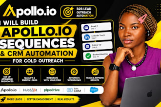 set up advanced apollo io automation workflows for cold outreach