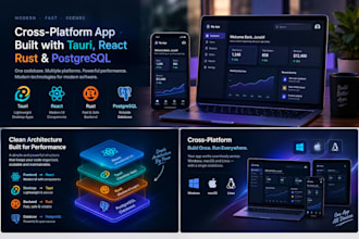 build a cross platform desktop app for windows mac linux