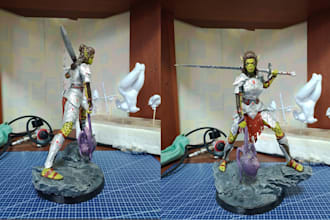 3d print your stl model, prototype, miniature or custom 3d design