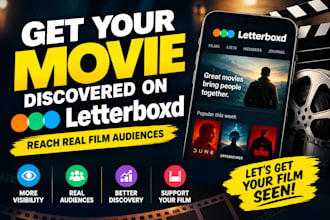 promote your movie on letterboxd to reach more film audiences