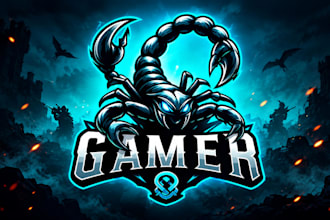 design a custom gaming logo, pfp, wordmark, and typography