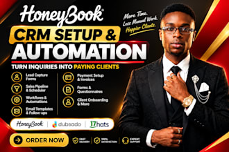 automate honeybook dubsado client onboarding workflows