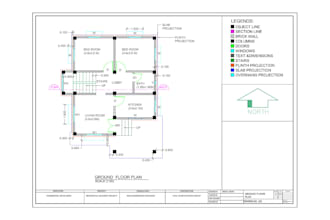 draft 2d autocad architectural and structural drawings