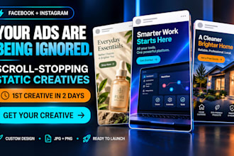 design facebook and instagram ad creatives