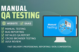 manually QA test your web application