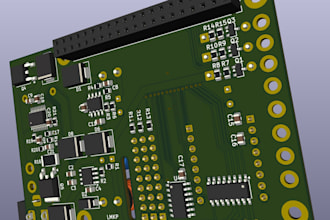 design custom pcb layout for stm32, bldc motor control and camera boards
