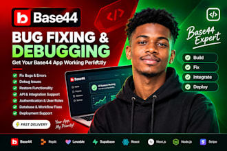 base44 expert  base44 bug fixing base44 app  development   base44 app developer