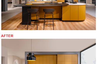 edit show flat, model unit, model apartment photos