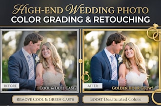 do wedding photo editing, culling and lightroom photo editing