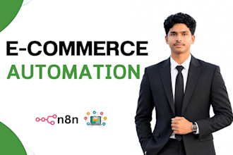 create a ecommerce automation with shopify woocommerce and email automation