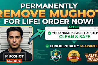 remove mugshots, negative article, google search, news, personal information