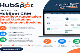 do hubspot CRM setup, hubspot optimization, hubspot implementation, management