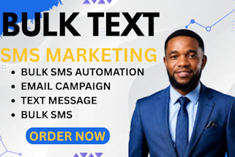 send bulk SMS, text message, sms marketing, email marketing and sms campaigns