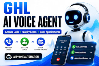 build a ghl ai voice agent for calls, leads and appointment booking
