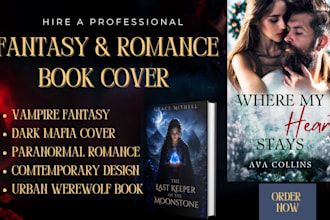 design dark mafia paranormal romance urban vampire werewolf fantasy book covers