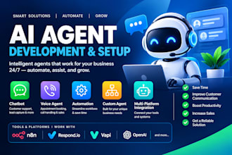 build setup configure ai agent ai automation system rag chatbot development