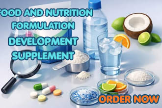 formulate nutritional supplements functional foods and beverages