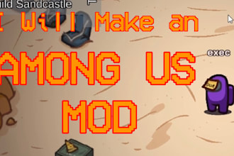 make a simple among us mod for you