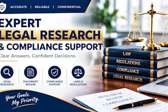 deliver expert legal research and compliance support