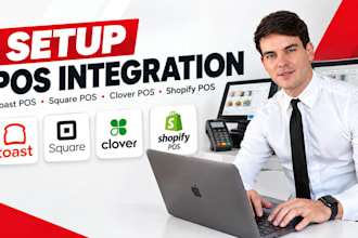 setup toast pos, square pos, clover pos, shopify pos and restaurant pos