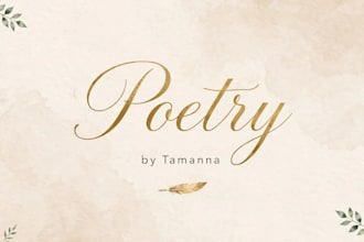 write custom heartfelt hindi verses  and poetry for you