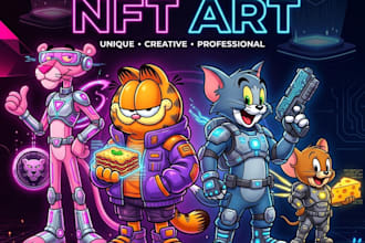 design unique nft artwork for your collection